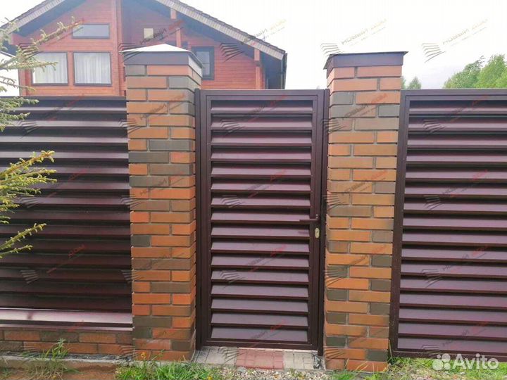 Забор-жалюзи