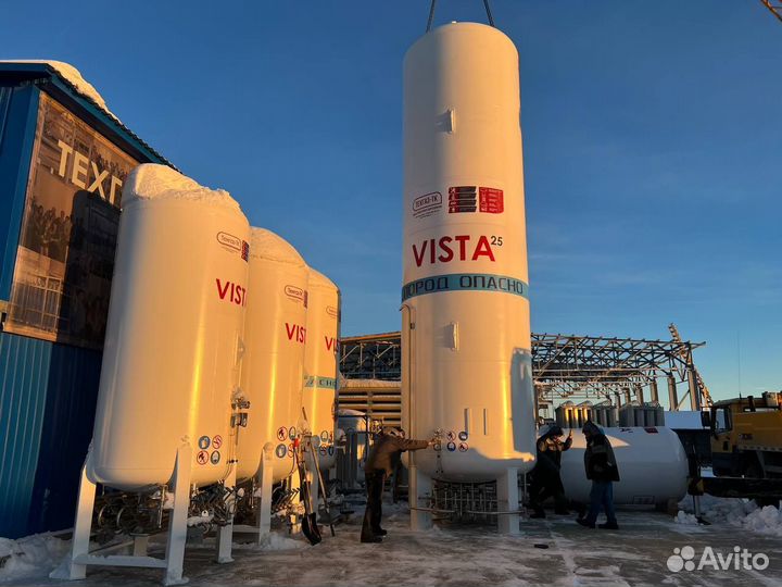 Vista Гхк-25 газификатор под кислород, азот, аргон