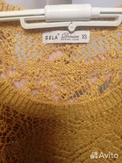 Вязаный топ Sela