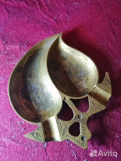 Пепельница бронза СССР