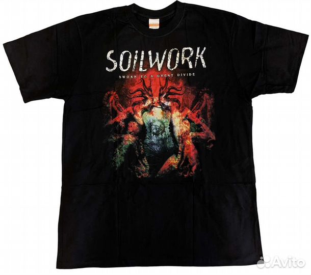 Футболка Soilwork (концертный мерч)