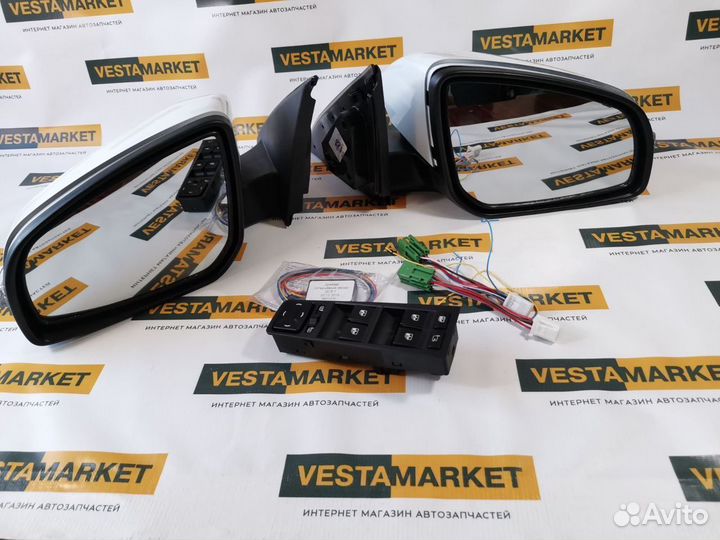Складывающиеся зеркала Лада Веста. Нового образца