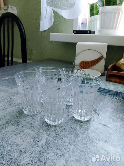 Хрустальные рюмки СССР