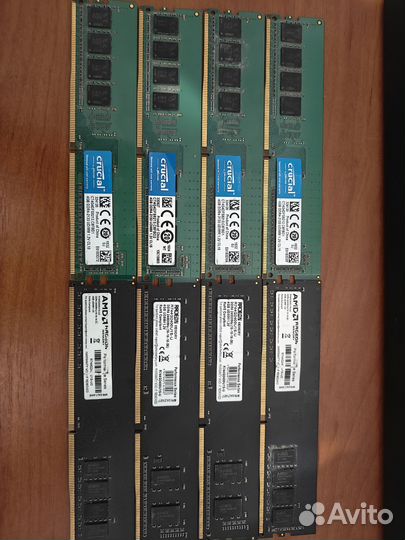 Оперативная память ddr3 ddr4 8gb 4gb