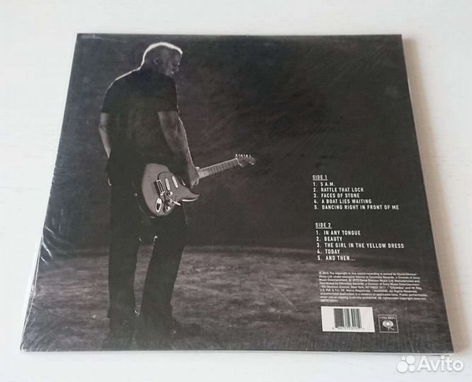 David Gilmour- Rattle That Lock.2015,LP