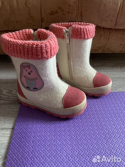 Валенки для девочки
