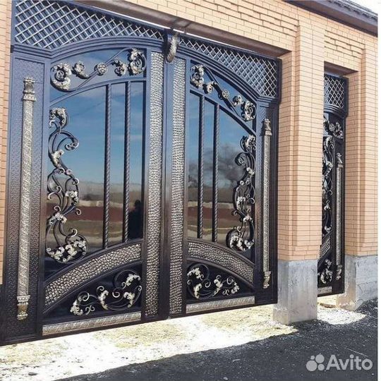 Ворота кованые на заказ