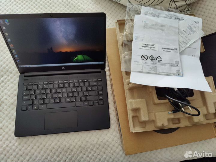 Ноутбук HP Laptop 14s-fq0100ur