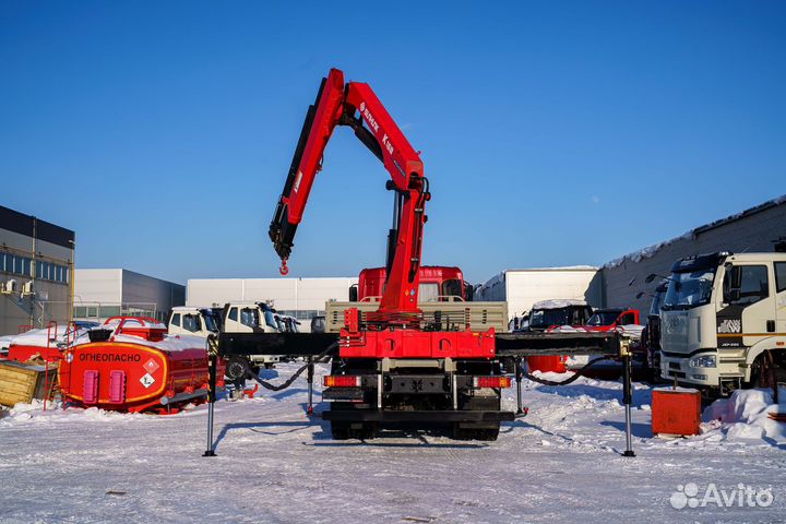 DongFeng DFH3440А80 с КМУ, 2023