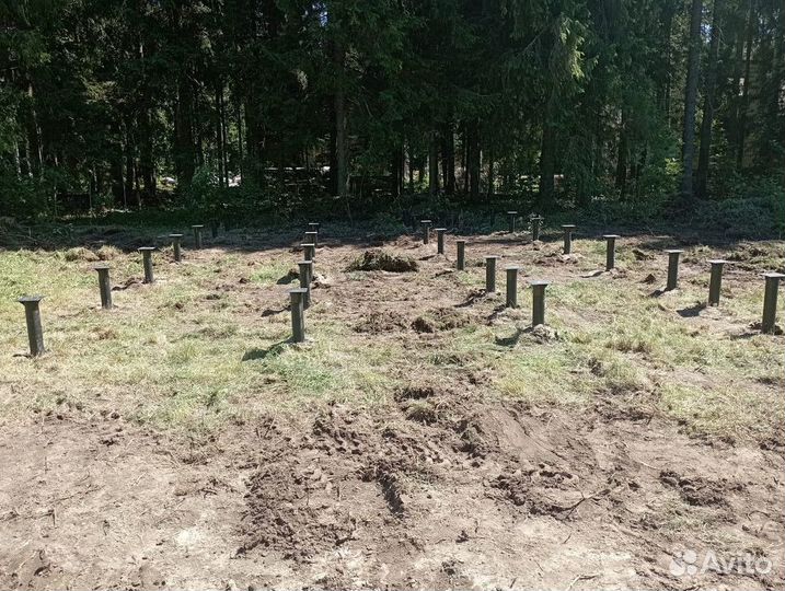 Свайный фундамент под ключ от производителя / Сваи