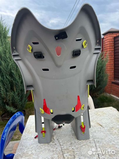 Детское велокресло на багажник Декатлон