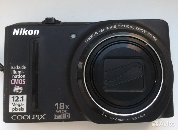 Фотоаппарат Nikon S9100