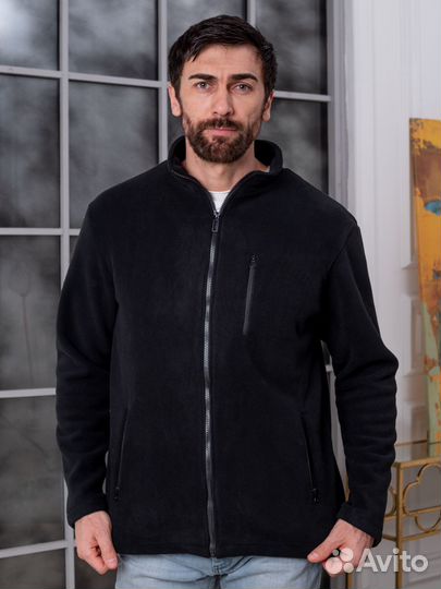 Флисовая кофта на молнии