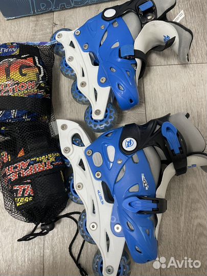 Ролики как новые + защита