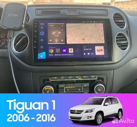 Штатная андроид магнитола Teyes для VW Tiguan 1