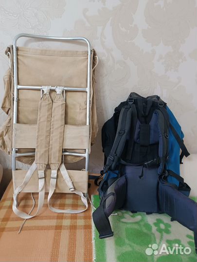 Рюкзак туристический 80 литров бу