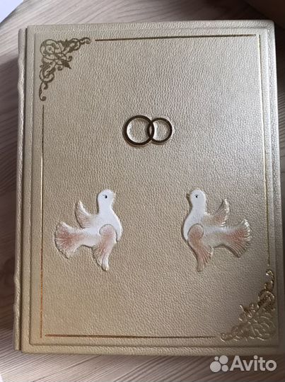 Новый свадебный фотоальбом «Любовь и голуби» Tezor