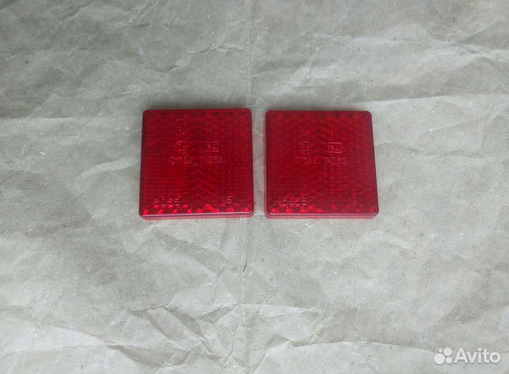 Катафоты задних фонарей ваз 2102, 2103