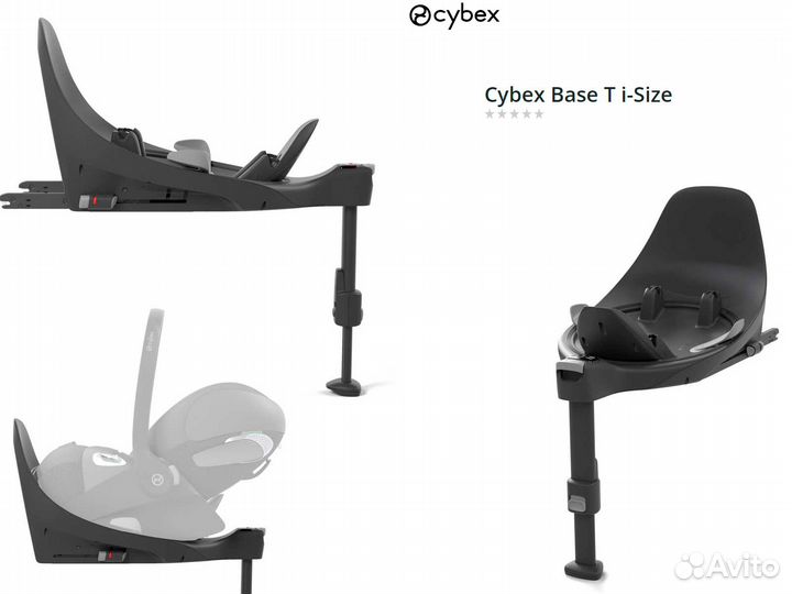 Коляска 3 в 1 Cybex Priam 4 c автокреслом Cloud T