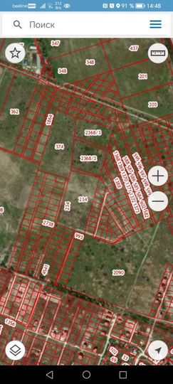 Участок 14 сот. (СНТ, ДНП)