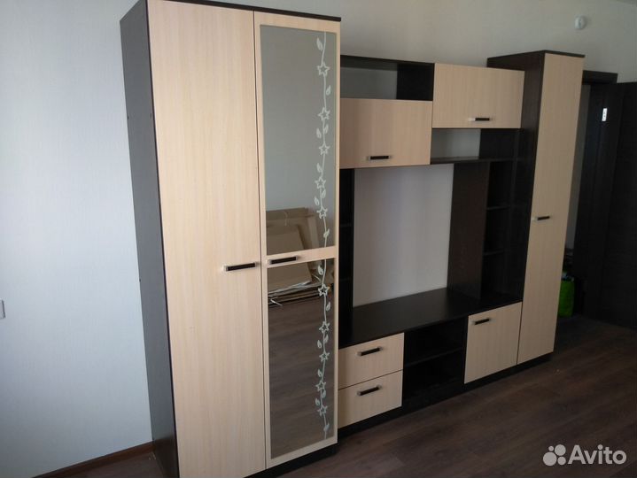 Гостиная Флора Ясень шимо/Дуб Атланта 270х210х54