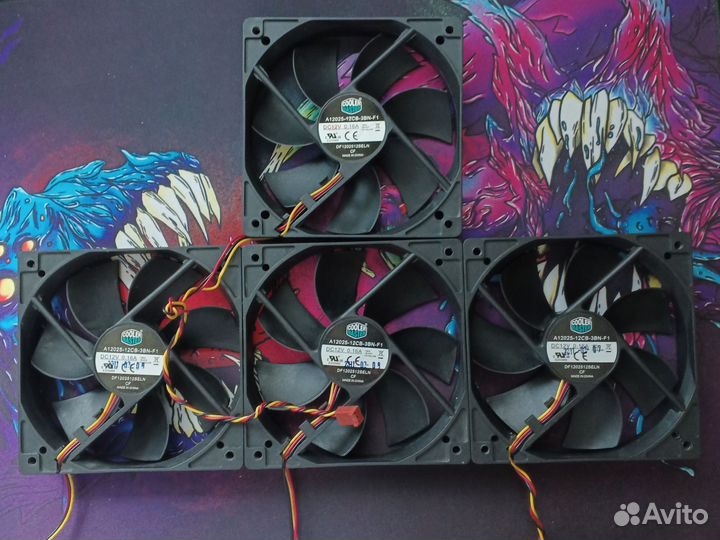 Вентиляторы для корпуса Cooler Master 120 мм