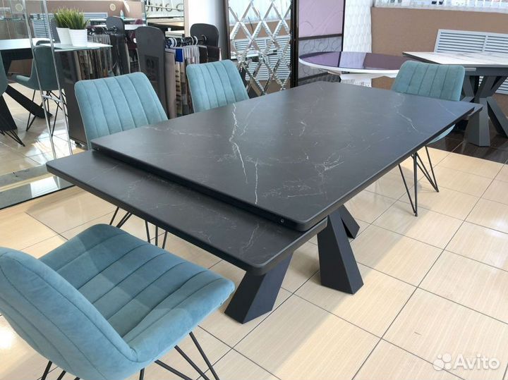 Стол из керамогранита раздвижной SKR-28611