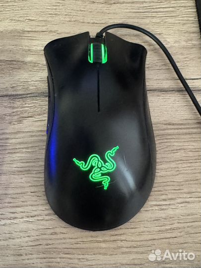 Игровая клавиатура и мышь razer