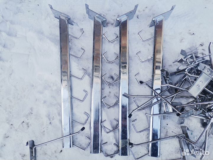 Никелированные крючки