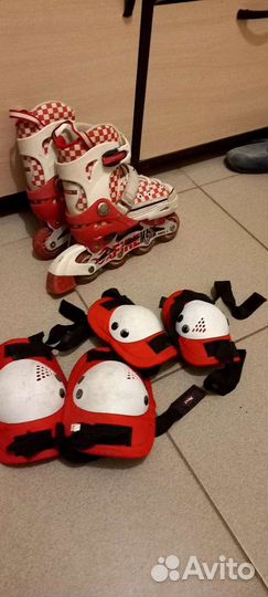 Ролики в комплекте