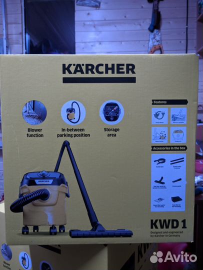 Пылесос Karcher kwd 1