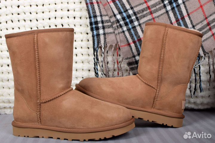 Угги UGG Classic Short II Chestnut оригинал