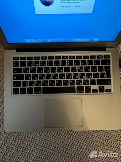 Ноутбук Macbook Air 13 inch / 2015 /8gb 128gb