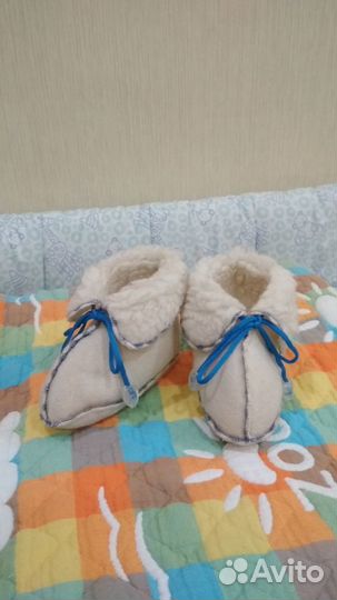 Теплая детская одежда (овчина, шерсть)