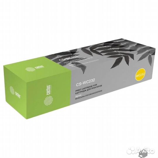 Картридж лазерный Cactus CS-WC232 006R01046 черный