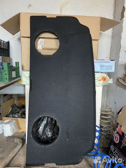 Полка акустическая на ваз 2109-14 под 25-е колонки