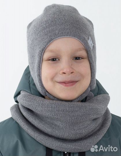 Детская шапка и снуд