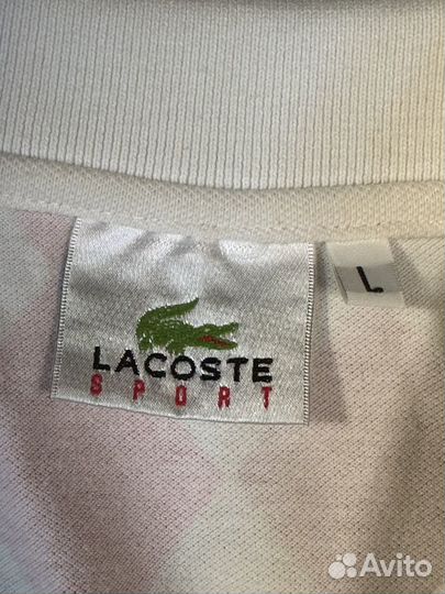 Lacoste polo женское