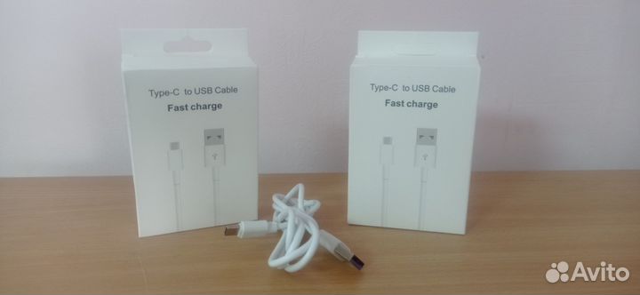 Кабель для быстрой зарядки телефона USB-Type C