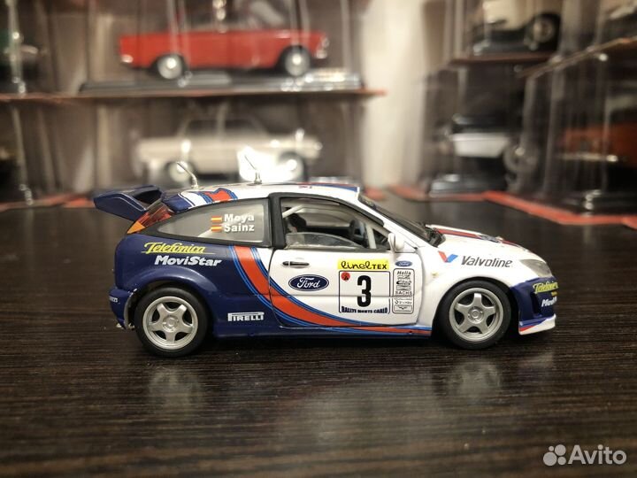 Ford Focus Rally Moya, Sainz 1/43