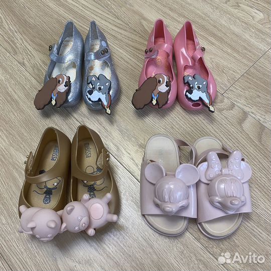 Туфли сандали для девочки mini melissa