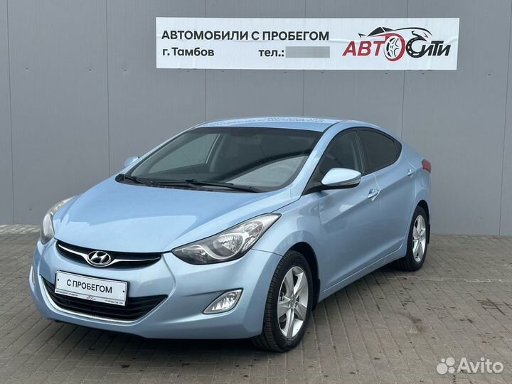 Hyundai Elantra 1.6 AT, 2012, 147 098 км