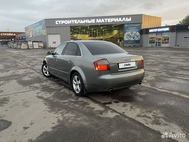 Audi A4 1.8 МТ, 2001, 240 000 км