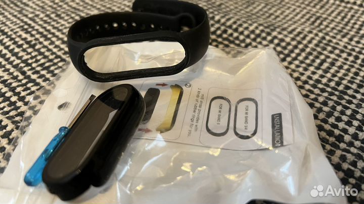 Xiaomi Силиконовый ремень для mi band 3 4 5