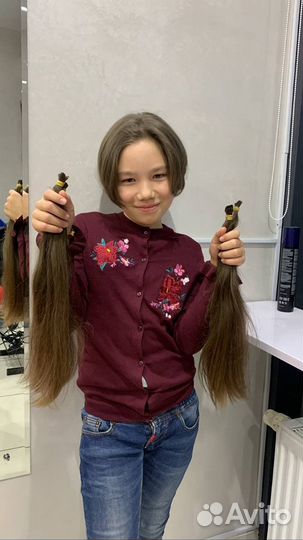 Волосы натуральные