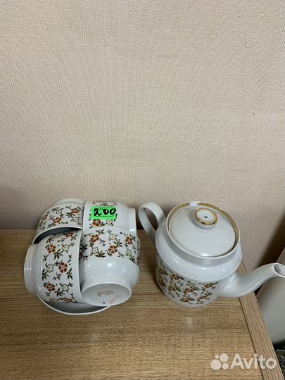 Чайник заварочный, сахарница СССР