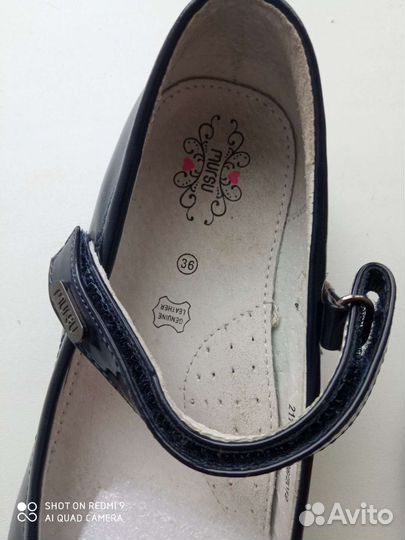 Туфли женские 36 размер натуральная кожа новые