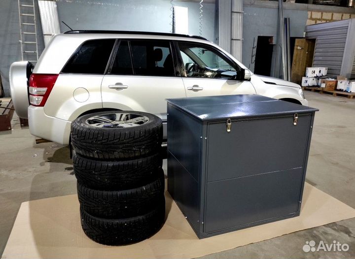 Шкаф для колес в паркинг: сезонное хрaнение резины