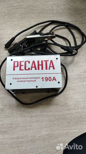 Инвертор сварочный аппарат Ресанта 190 А
