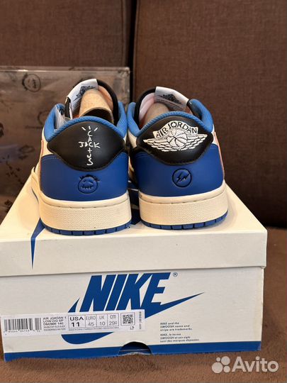 Travis Scott Fragments Nike Air Jordan 1 Low